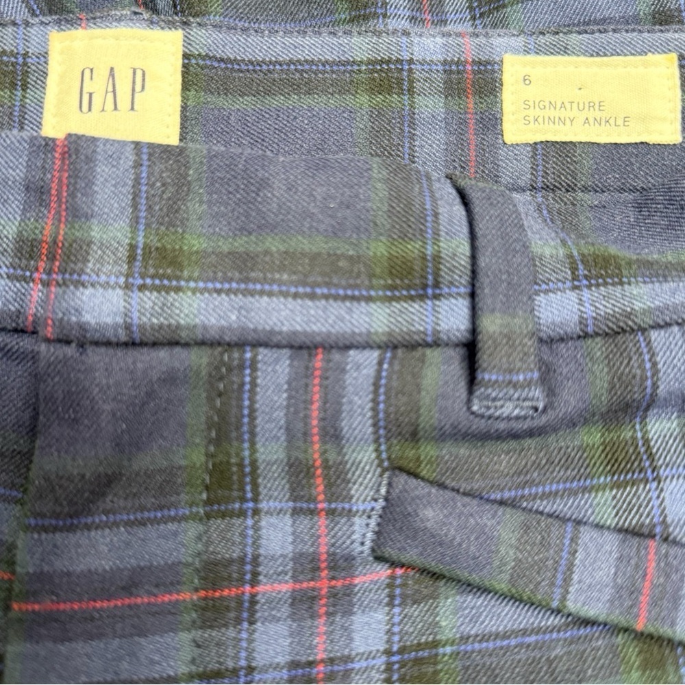 GAP Signature Skinny Ankle Trousers Pants Size 6 - Picture 4 of 4